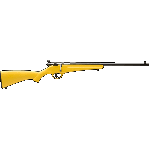 Savage Rascal Youth Bolt 22 LR 16.1 Yellow/Blued
