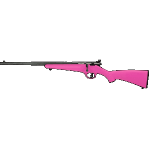 Savage Rascal 22 LR Bolt action 16.12 1rd LH Pink