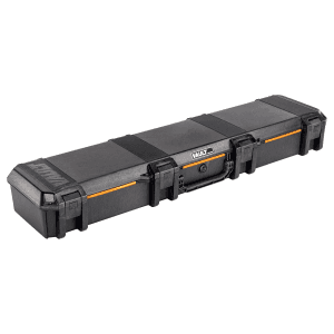 Pelican Black Polymer Rifle Gun Case with Foam Padding and Lockable Latches VCV770