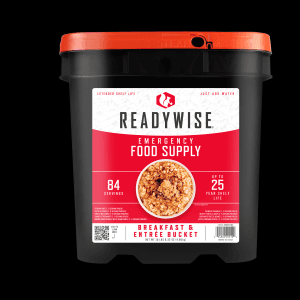 ReadyWise Freeze Dried Meals 84-Serving Bucket