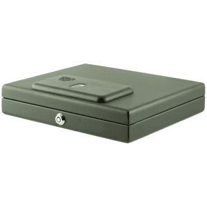 Bulldog Magnum Biometric Pistol Vault Black Steel Fingerprint ID Safe