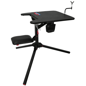 Birchwood Casey Swivel Action Shooting Bench Black Steel 29 W x 29 L