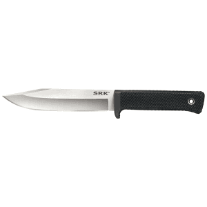 Cold Steel SRK 6 3V Steel Fixed Blade Knife Black Handle