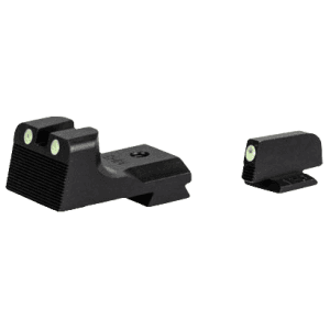 Kimber 1911 Ledged Night Sight Set Black Green Tritium