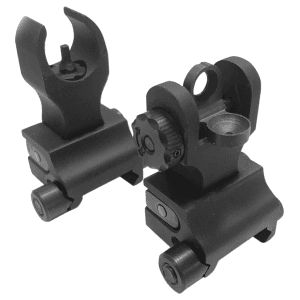 Samson Folding Sight Set Black for AR-15