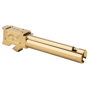 Zaffiri Precision Gold Barrel for Glock 19 Gen 5 3.89 416R Steel