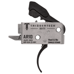 TriggerTech Duty AR10 Curved Trigger 3.5 lbs Single Stage