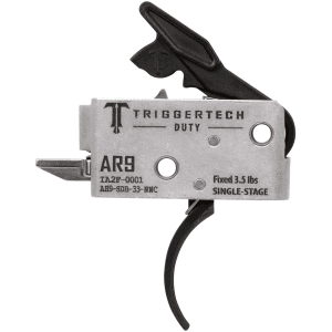 TriggerTech Duty AR9 Single-Stage 3.5 lbs Curved Trigger