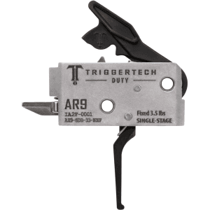 TriggerTech Duty AR9 Single-Stage Flat Trigger 3.5 lbs
