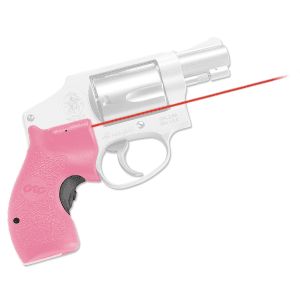 Crimson Trace LG-105 Pink Lasergrips Red Laser for S&W J-Frame