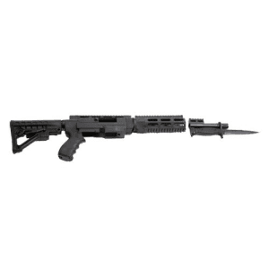 Archangel AA556R AR15 Style Conversion Stock Black Synthetic 6 Position for Ruger 1022