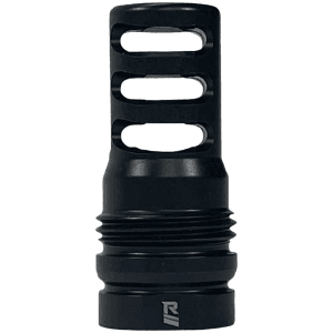 Rugged 338 Cal Muzzle Brake with Dual Taper Lock System
