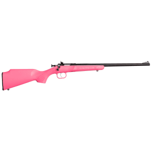 Crickett Single Shot Bolt 22 LR 16.12 Synthetic Pink/Blued