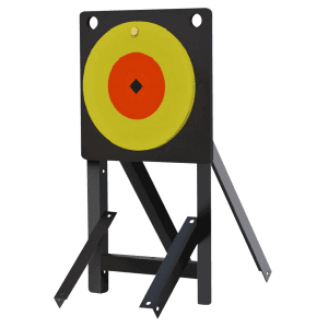 Birchwood Casey 10 Large Caliber Spoiler Alert Steel Target (Orange/Yellow)