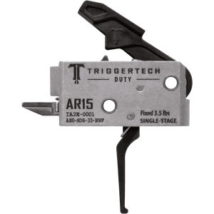 TriggerTech Duty AR-15 Flat Trigger 3.5 lbs Single-Stage