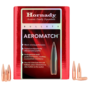 Hornady AEROMATCH .224 69gr HPBT Bullets 500ct Box