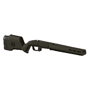 Magpul MAG1069ODGRT Hunter 110 Stock Fixed with Aluminum Bedding Adjustable Comb OD Green Synthetic for Savage 110 Short Action Right Hand