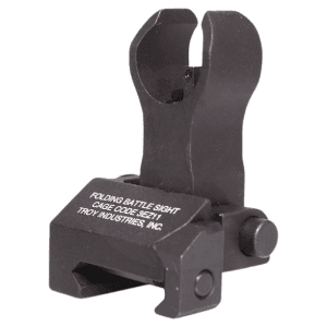 Troy Ind Tritium Folding Front Sight Black for HK Picatinny Rail