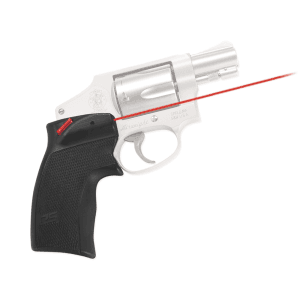 Crimson Trace Accu-Grips Red Laser Sight Black for S&W J-Frame