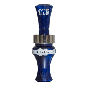 Echo Calls Old Dirty Breaker Single Reed Duck Call (Blue/Pearl)