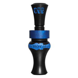 Echo Calls Old Dirty Breaker Single Reed Duck Call (Black/Blue)