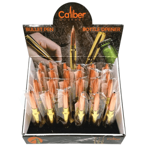 Caliber Gourmet Gold Ball Point Bullet Pen