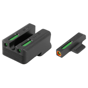 Truglo TFX Pro Handgun Sights Black Tritium Fiber Optic 1911 Novak