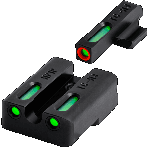 Truglo TFX Pro Handgun Sights for Canik TP Black Tritium Fiber Optic