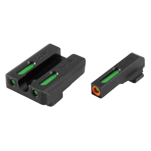 Truglo TFX Pro Black Tritium Fiber Optic Handgun Sights