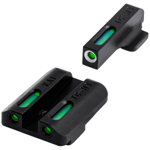 Truglo TFX Pistol Sights CNC Steel Black for Kahr Arms