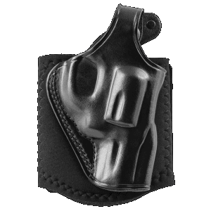 Galco Ankle Glove Black Leather Ankle Holster For Glock 30S Pistol AG298B