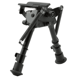 Harris Steel Aluminum Bipod 6-9 Inch Swivel Stud Mount