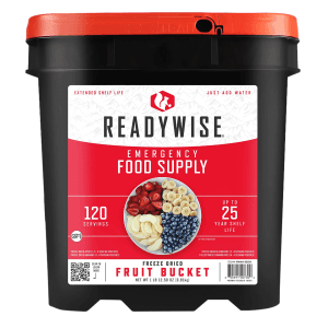 Wise Foods Emergency Supplies Freeze Dried Fruit (120 Servings)