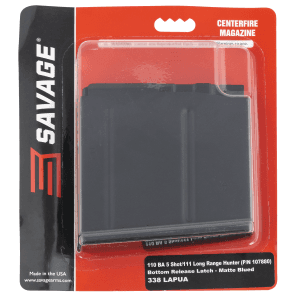 Savage Arms 110BA 5rd 338 Lapua Mag Blued Steel
