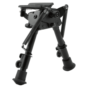 Harris Bipods 6-9 Inch Swivel Stud Steel Aluminum Black