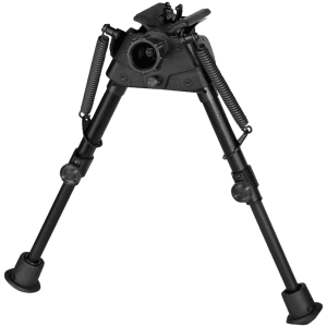 Harris 6-9 Swivel Stud Bipod with Self-Leveling Rubber Feet