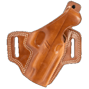 Galco Fletch Tan Leather Right Hand Pistol Holster with 1 Compartment FL834