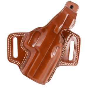 Galco Fletch Right Hand Leather Pistol Gun Holster Tan Compact Sig P320. FL822