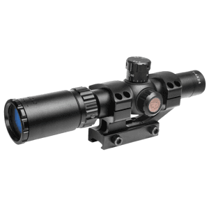 Truglo Tru-Brite 1-4x24mm 30mm Tube Wide FOV Mil-Dot Reticle