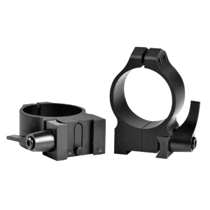 Warne Tikka Quick Detach Rings Medium 30mm Matte Steel