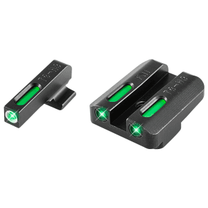 Truglo Tritium/Fiber Optic 3 Dot Day/Night Sights (Green)