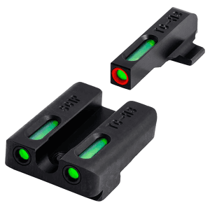 Truglo TFX Handgun Sights for Sig Sauer P365 Green Tritium