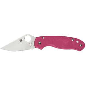 Spyderco Para 3 Lightweight Pink Breast Cancer Awareness Knife