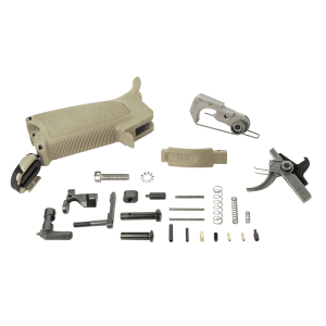 BCM Enhanced AR15 Lower Parts Kit with PNT Trigger FDE