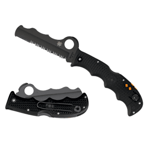Spyderco Assist Black Blade Emergency Rescue Knife