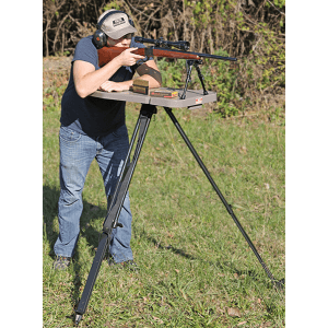 MTM CaseGard Adjustable Shooting Table with Tripod Design