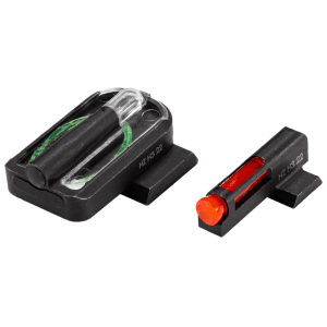 S&W M&P Competition Fiber Optic Sights Set Red Front Green Rear