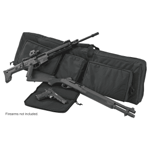 US PeaceKeeper Black Water Resistant Long Gun Case 600D Polyester with Double Zipper P30049