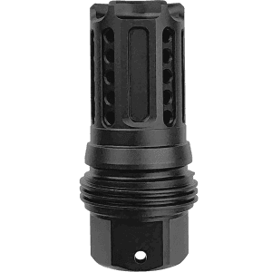 Cobalt Kinetics RCB-6 Muzzle Device 5/8 24 Black Nitride SS for 7.62mm