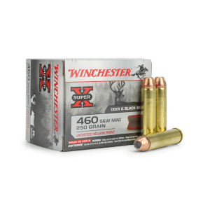 Winchester Super-X 460 S&W Magnum 250 Gr JHP (Box)